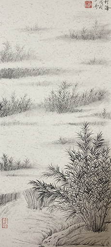 刘一丹作品 《竹海》